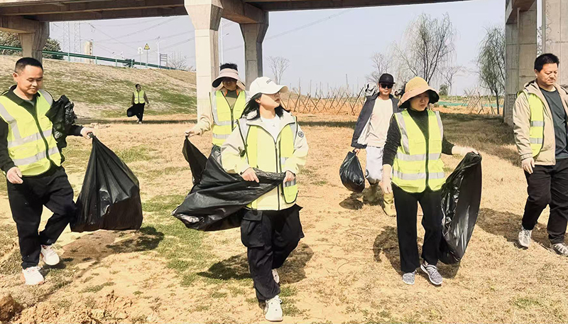 “踐行企業責任 守護綠水青山 ——武漢雷科電力開展生態環保主題團建活動